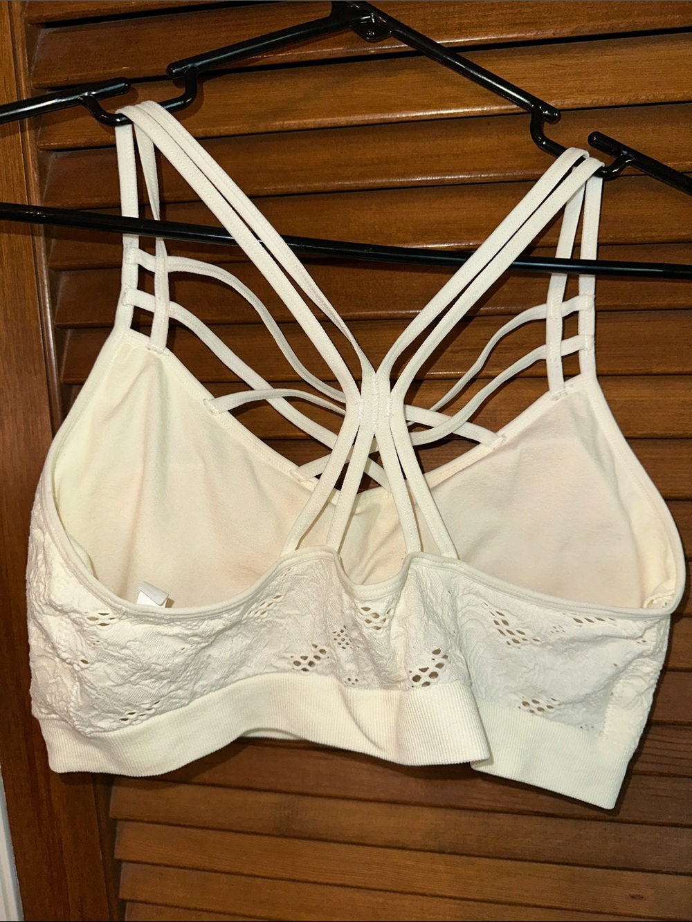 Maurice’s ivory colored Strappy Bralette - Picture 2 of 5